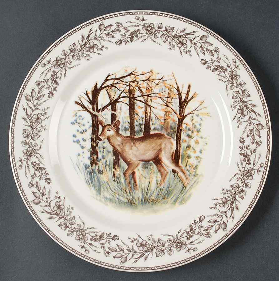 Wildlife Dinner Plate by Zrike-1