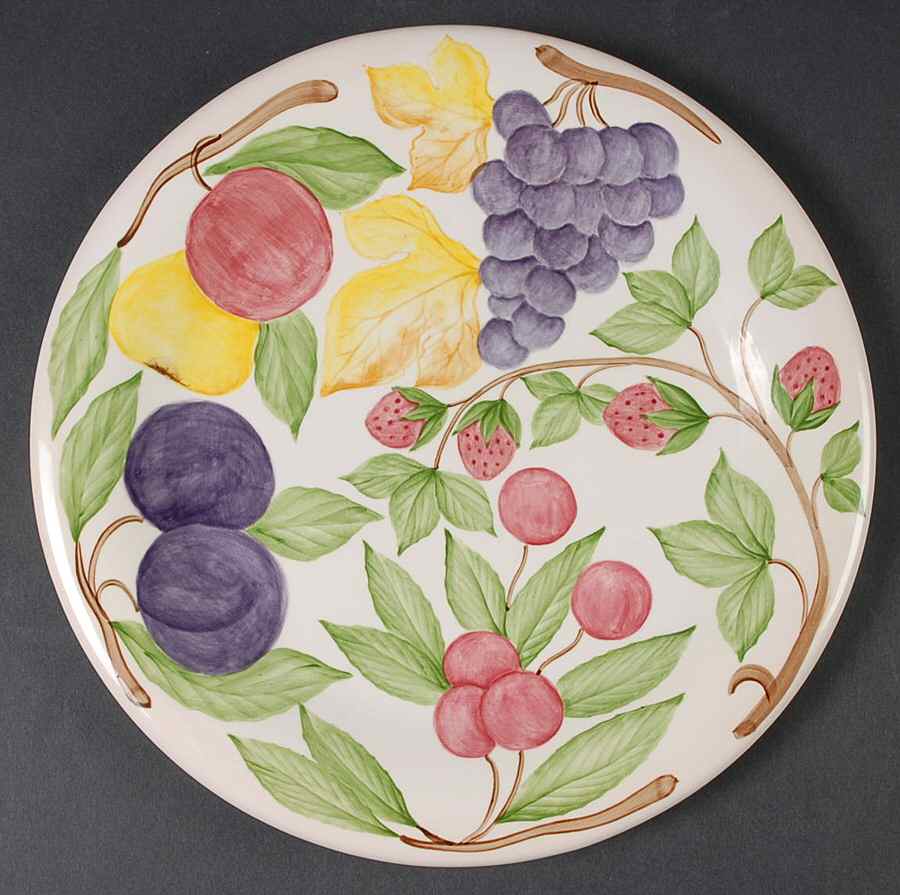 Harvest Fruit Dinner Plate by Zrike-1