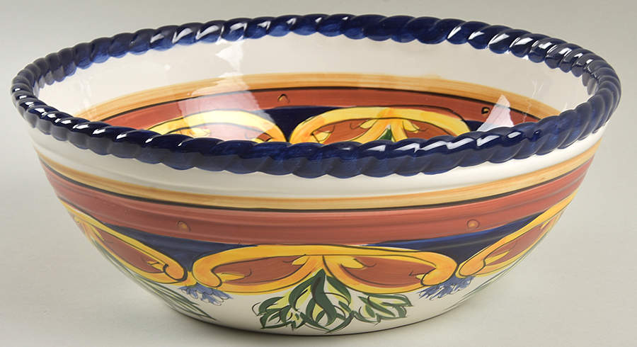Palermo 11" Large Salad Serving Bowl by Z Gallerie-1