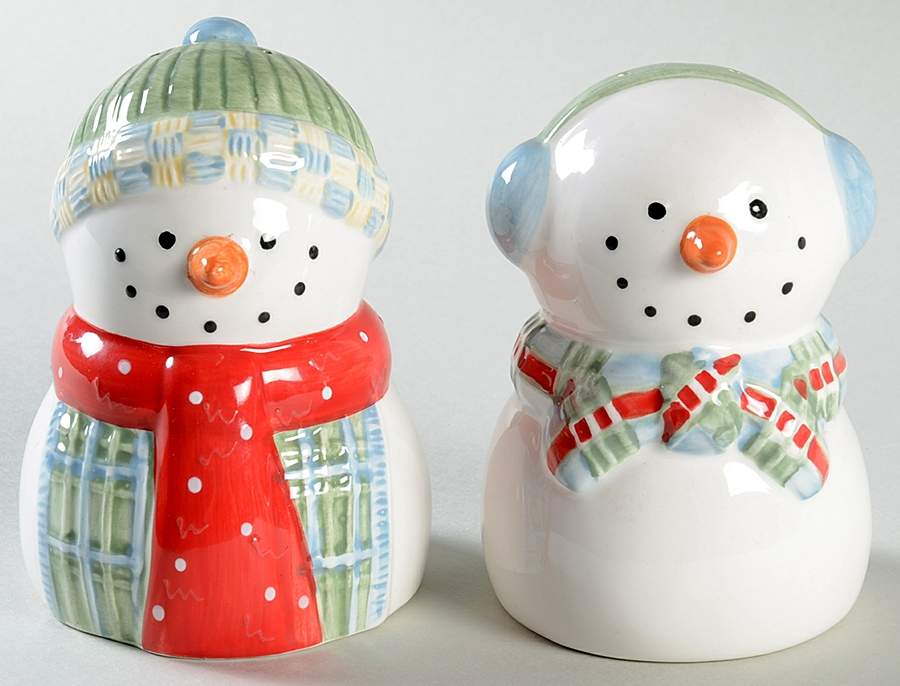 North Country Snowman Salt & Pepper Set by Zak Designs-1