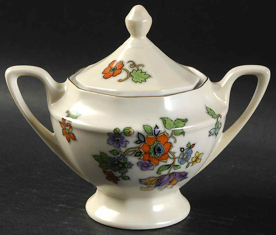 9666 Sugar Bowl & Lid by Scherzer-1