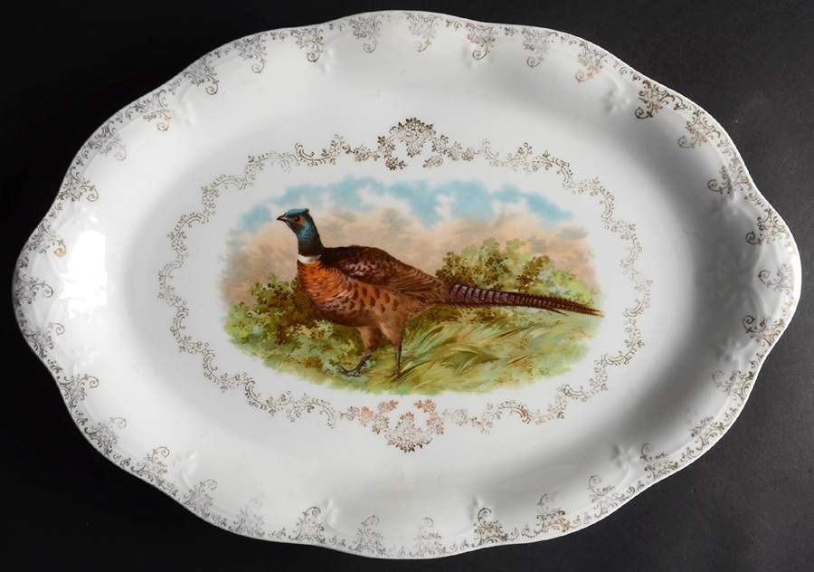 SCR209-2 17" Oval Serving Platter by Scherzer-1