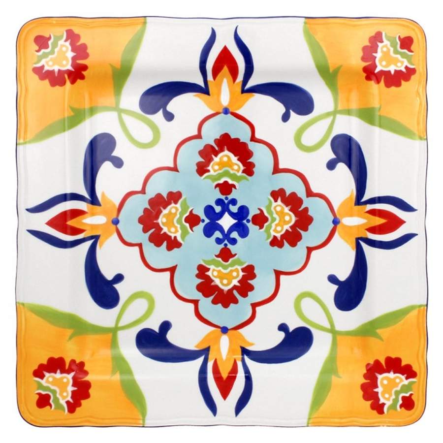 Tivoli 14" Square Platter by Zrike-1