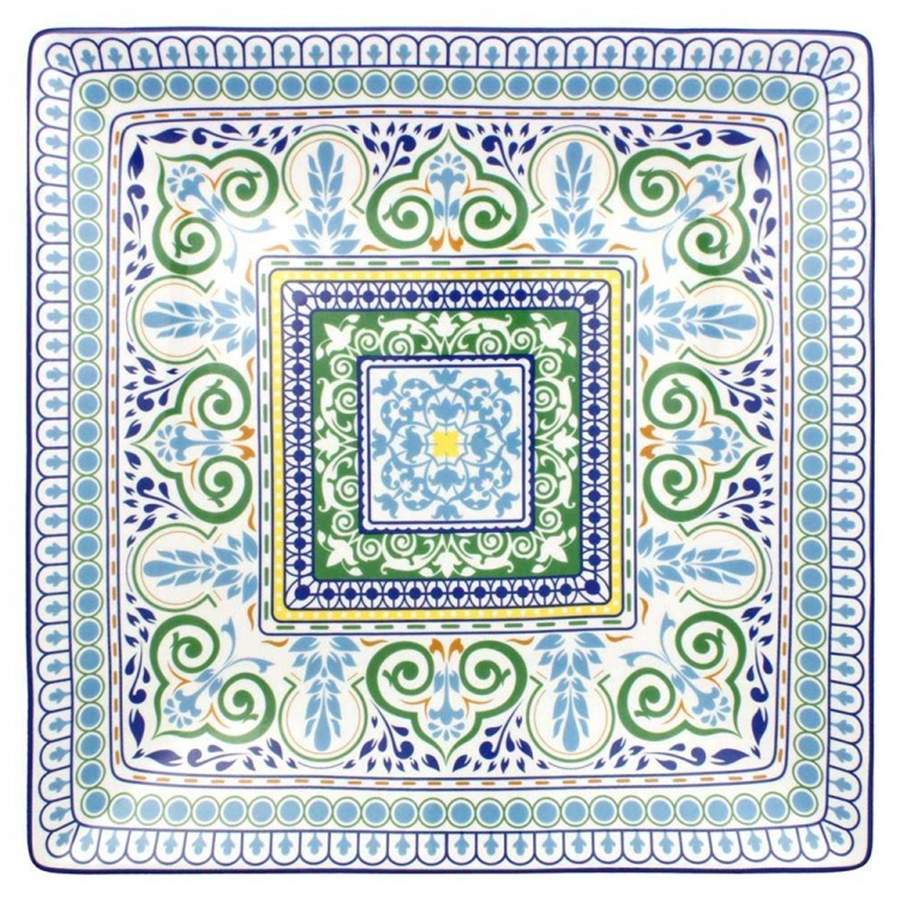 Algarve 13" Square Serving Platter by Zrike-1