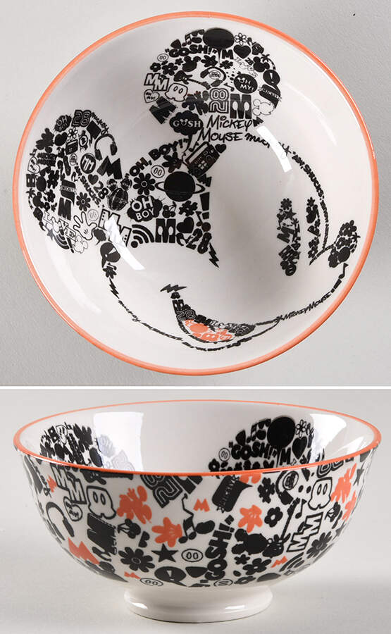 All Over Mickey & Minnie Tidbit Bowl by Zrike-1