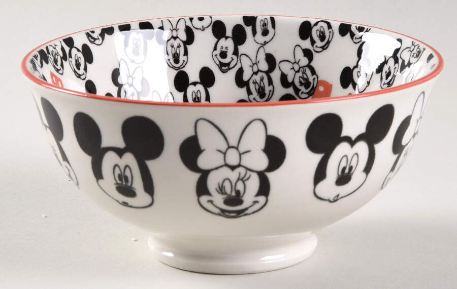 All Over Mickey & Minnie Tidbit Bowl by Zrike-1