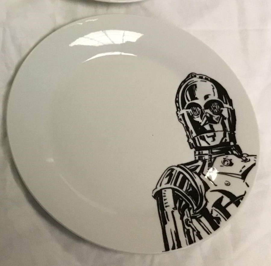 Star Wars Appetizer Plate by Zak Designs-1