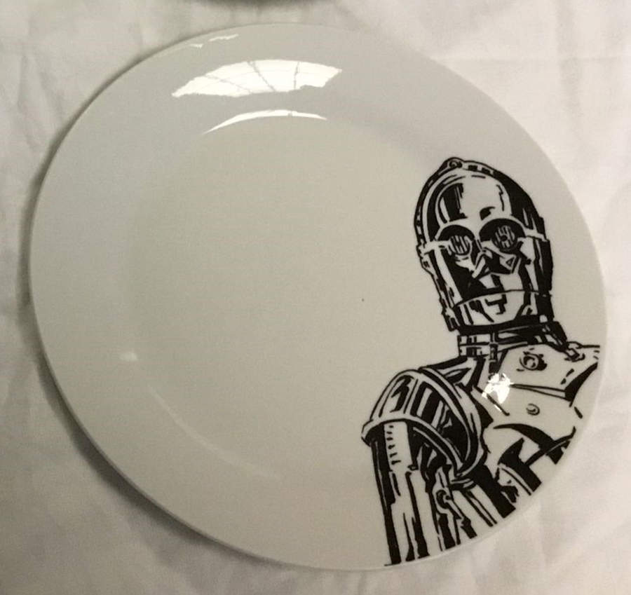 Star Wars Appetizer Plate by Zak Designs-1