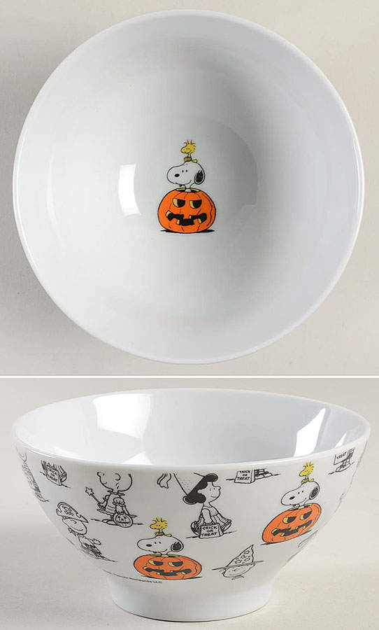 Peanuts Halloween 5" All Purpose Bowl by Zrike-1