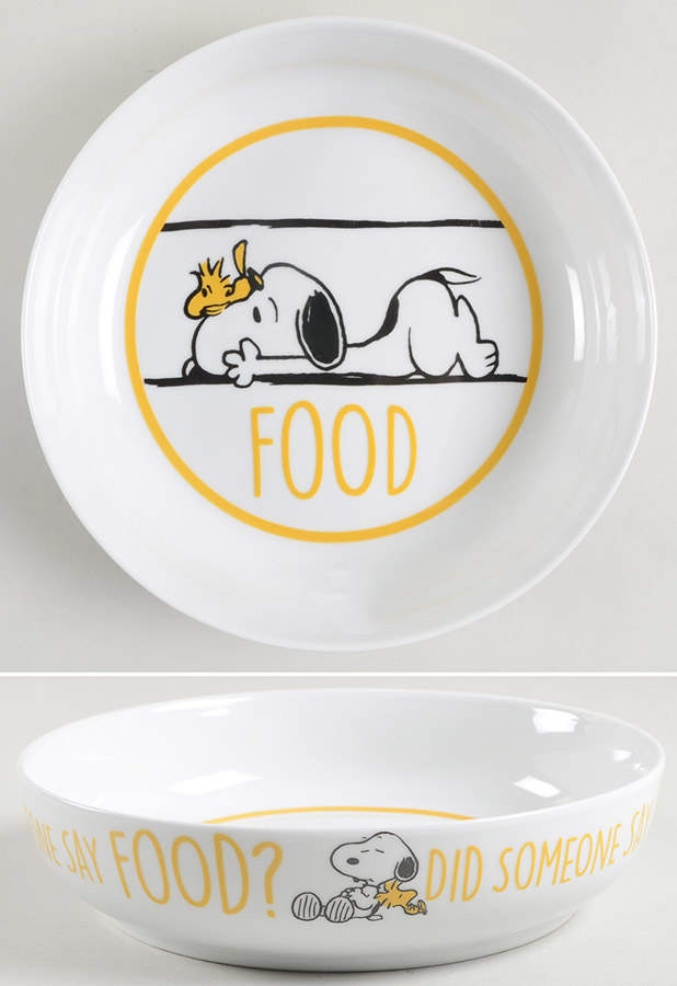 Peanuts Individual Dinner Bowl by Zrike-1