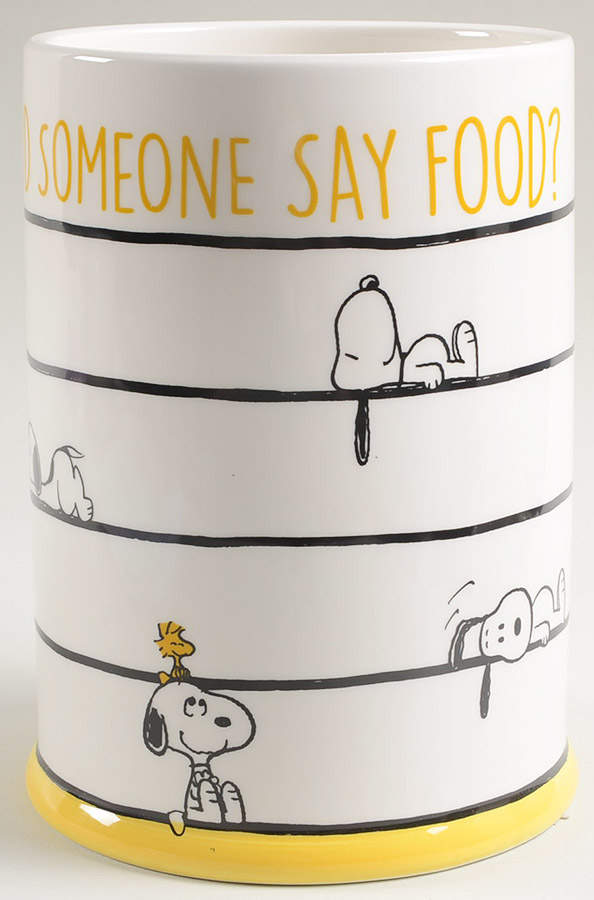 Peanuts Cookie Jar No Lid by Zrike-1