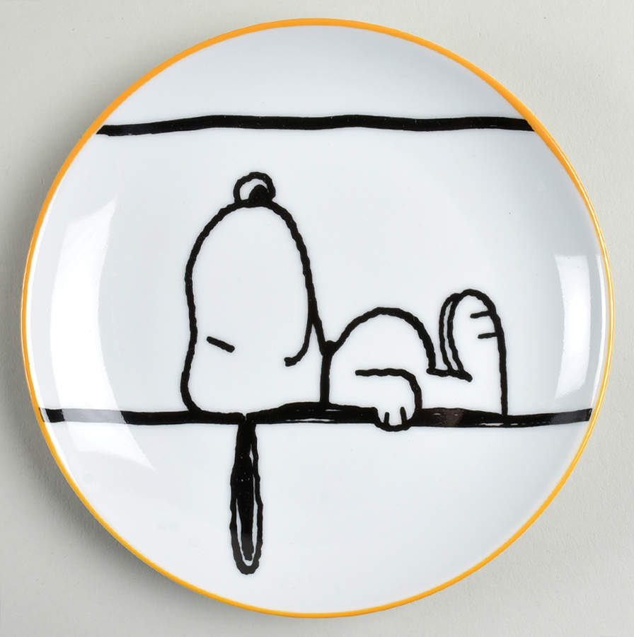 Peanuts Appetizer Plate by Zrike-1