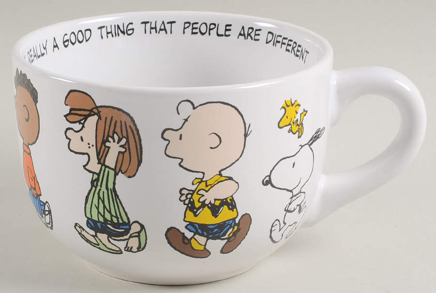 Peanuts Soup Mug by Zrike-1