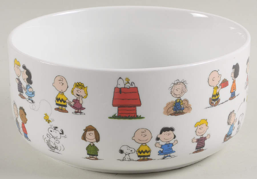 Peanuts Large Serve & Store Bowl No Lid by Zrike-1