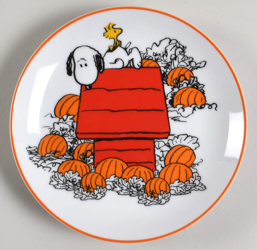 Peanuts Appetizer Plate by Zrike-1