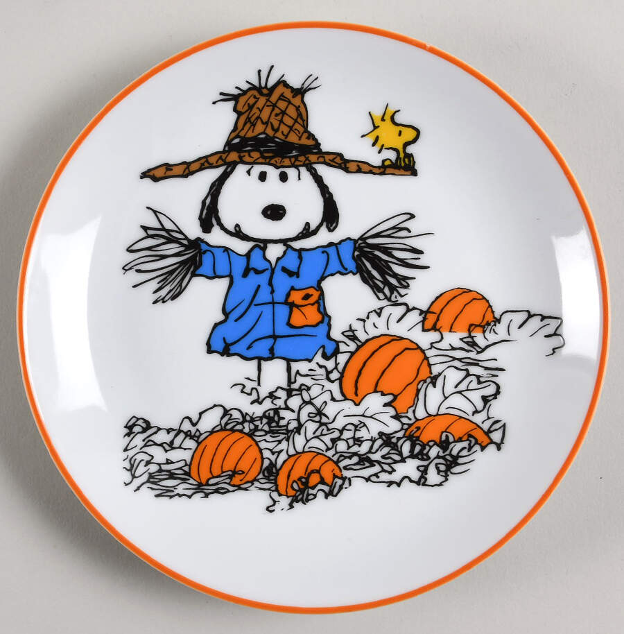 Peanuts Appetizer Plate by Zrike-1