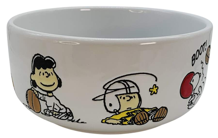 Peanuts 26 Oz Round Plastic Microwave Bowl & Vented Lid by Zrike-1