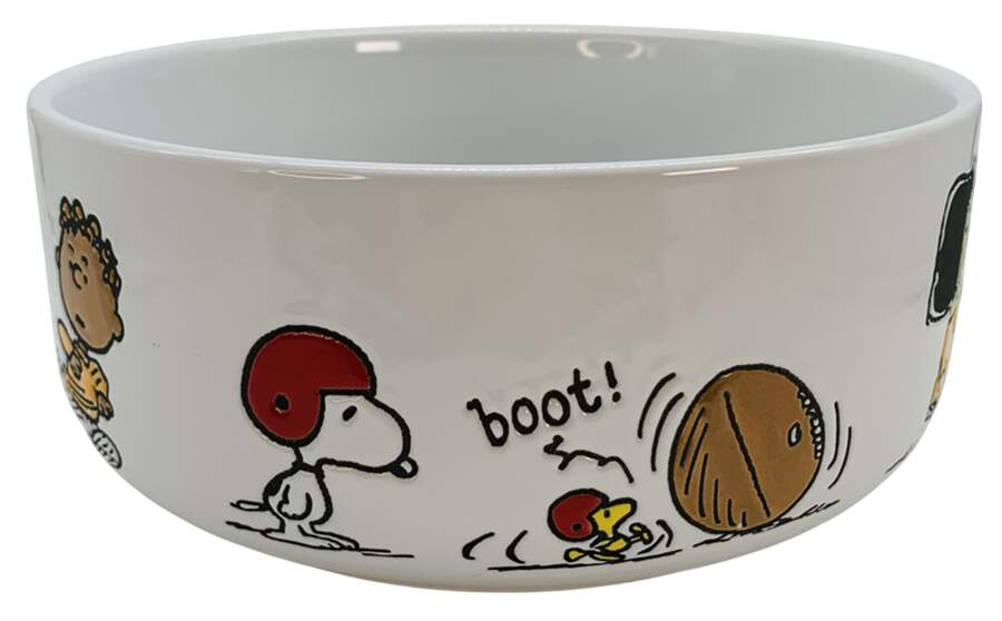 Peanuts 32 Oz Round Plastic Microwave Bowl w/Vent Lid by Zrike-1
