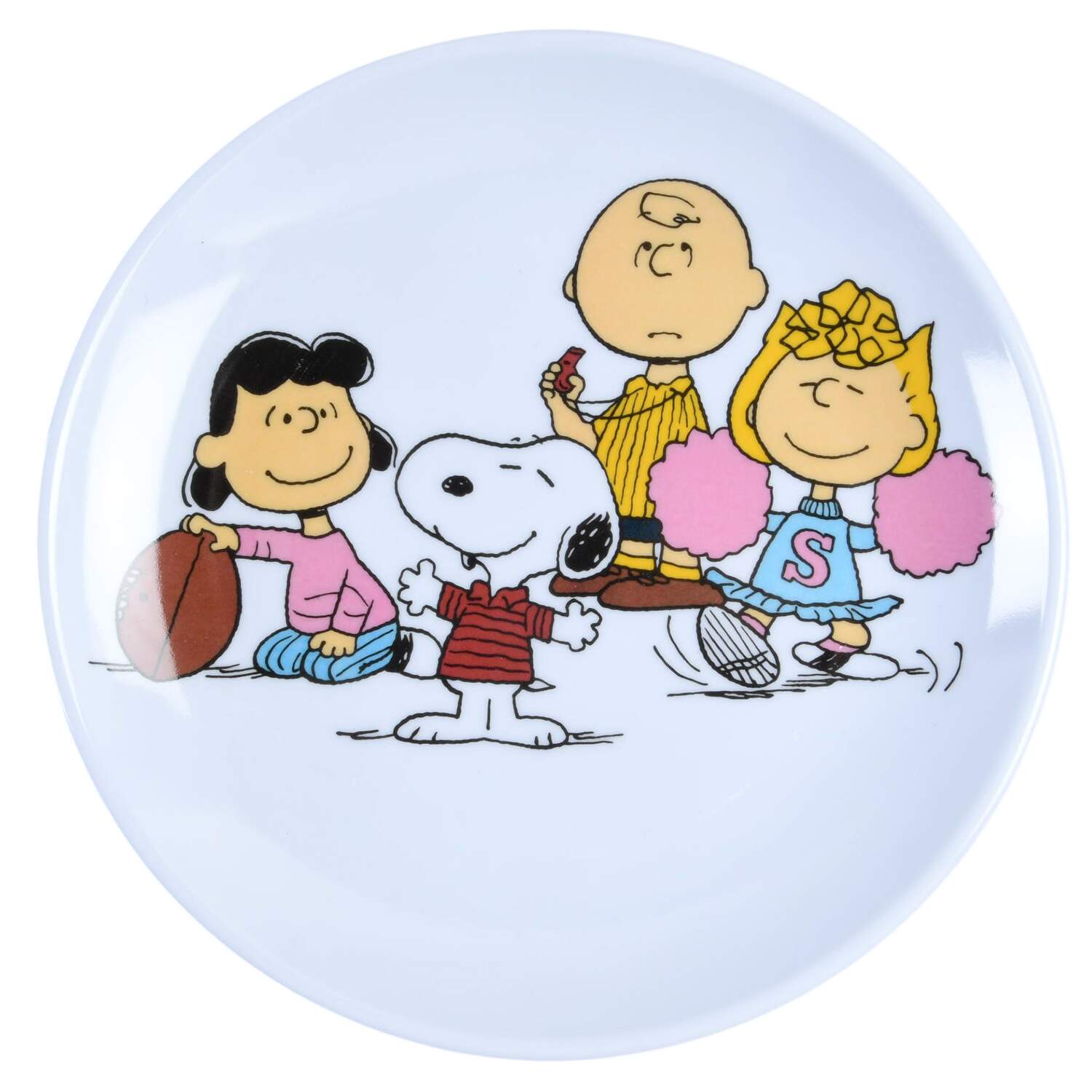 Peanuts Melamine Appetizer Plate by Zrike-1