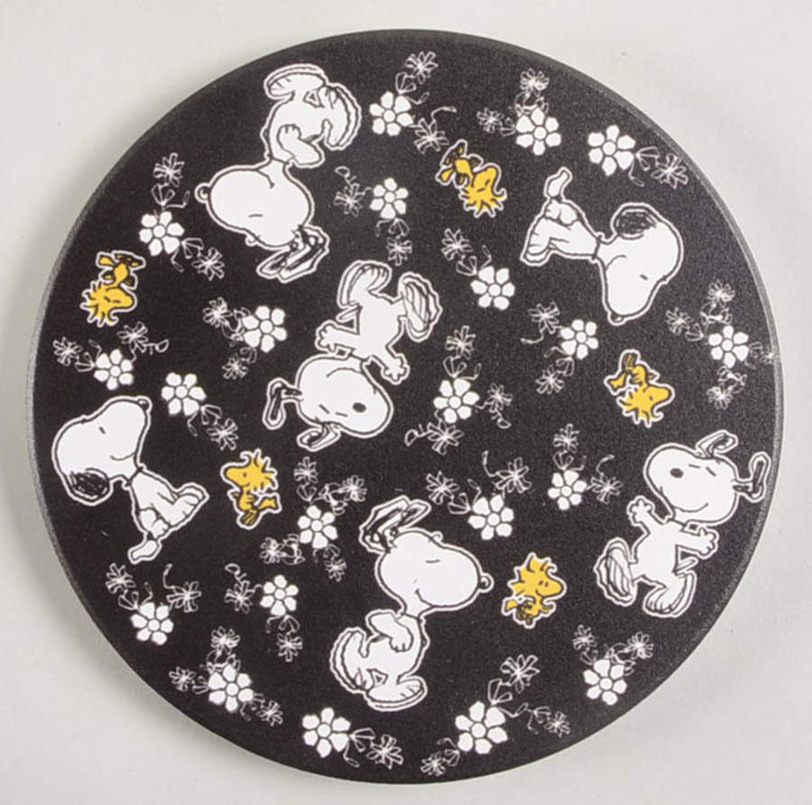 Peanuts Floral Coaster by Zrike-1