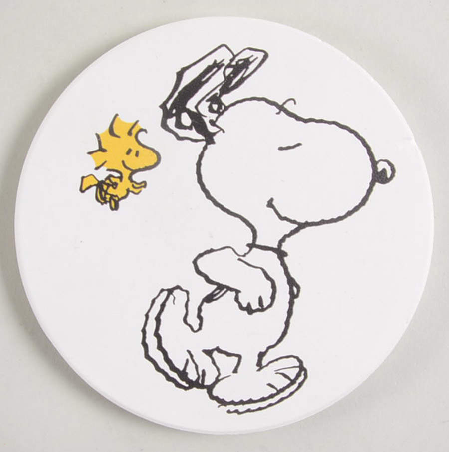 Peanuts Floral Coaster by Zrike-1