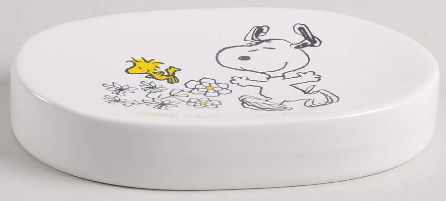 Peanuts Floral Soap Dish by Zrike-1