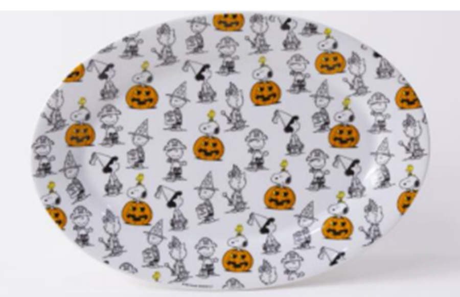 Peanuts Halloween 13" Oval Serving Platter by Zrike-1