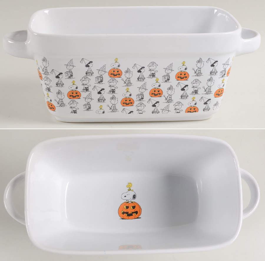 Peanuts Halloween Loaf Pan by Zrike-1