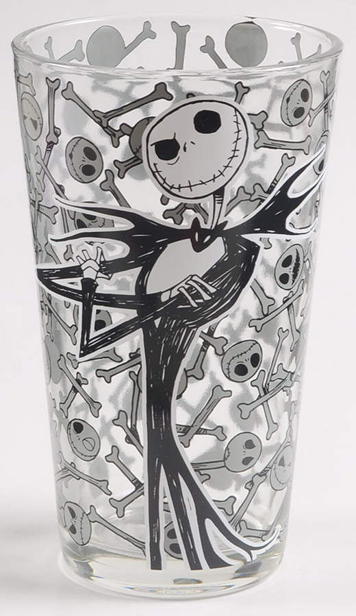 Nightmare Before Christmas 16 Oz Glassware Tumbler by Zrike-1