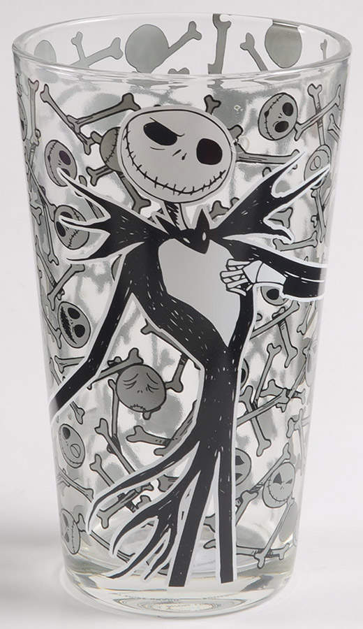 Nightmare Before Christmas 16 Oz Glassware Tumbler by Zrike-1