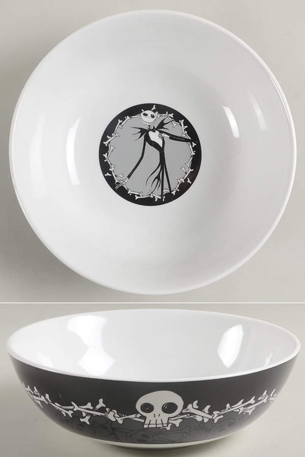 Nightmare Before Christmas 9" Round Vegetable Bowl by Zrike-1
