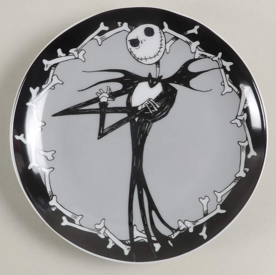 Nightmare Before Christmas Appetizer Plate by Zrike-1