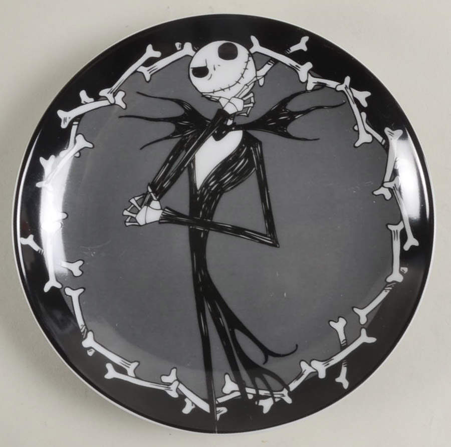 Nightmare Before Christmas Appetizer Plate by Zrike-1