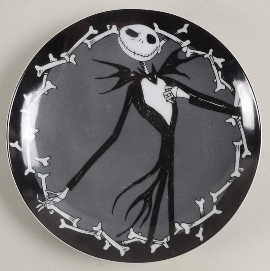 Nightmare Before Christmas Appetizer Plate by Zrike-1
