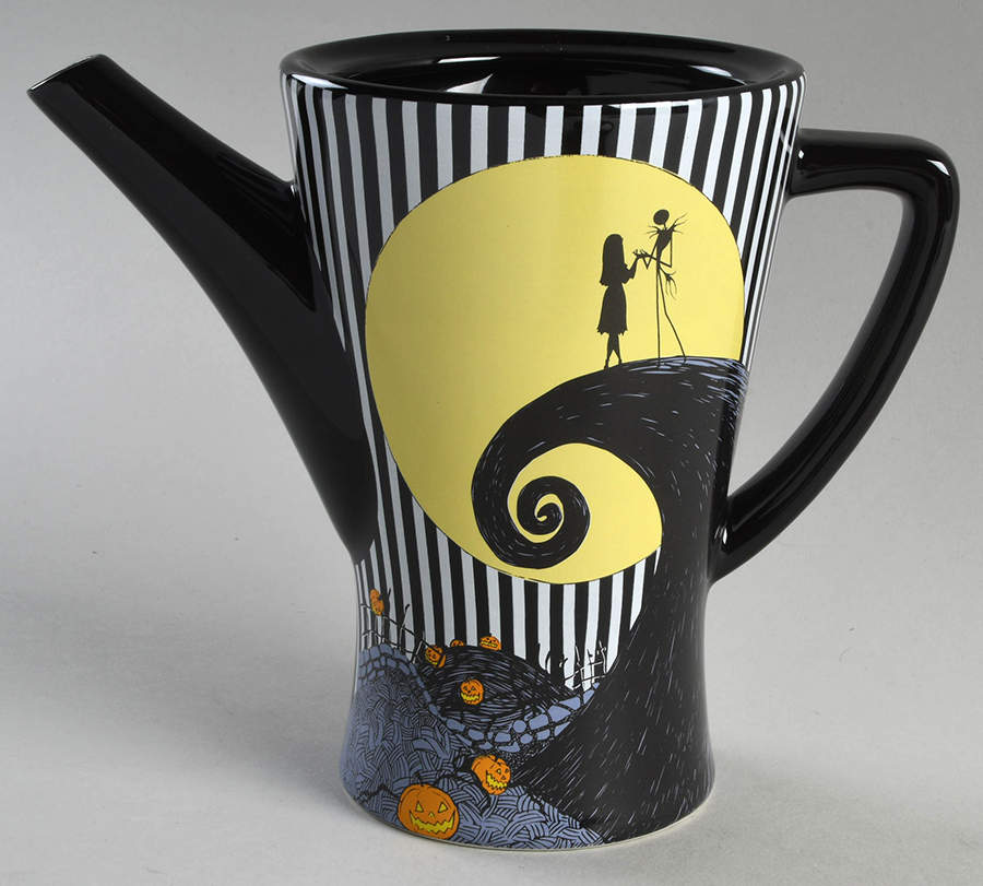 Nightmare Before Christmas Teapot No Lid by Zrike-1