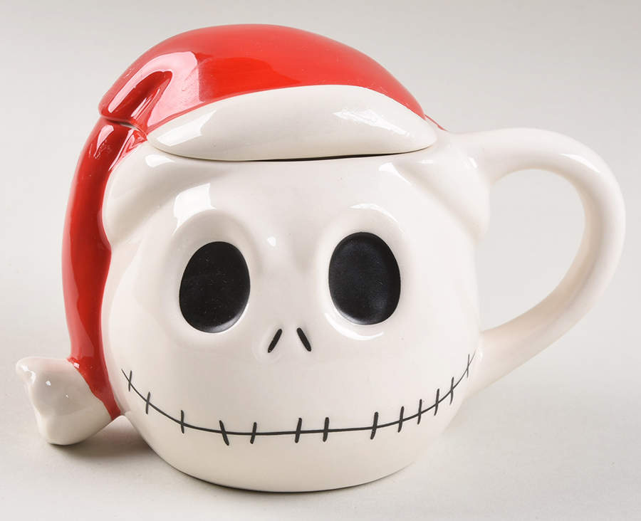 Nightmare Before Christmas Figural Mug & Lid by Zrike-1