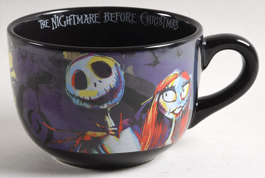 Nightmare Before Christmas Soup Mug by Zrike-1