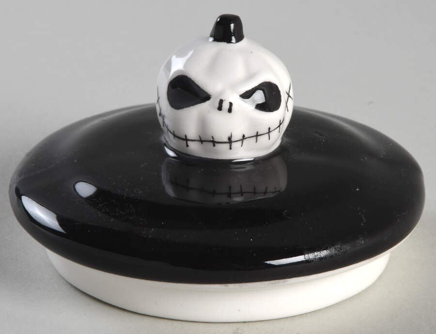 Nightmare Before Christmas Lid for 6" Storage Jar by Zrike-1