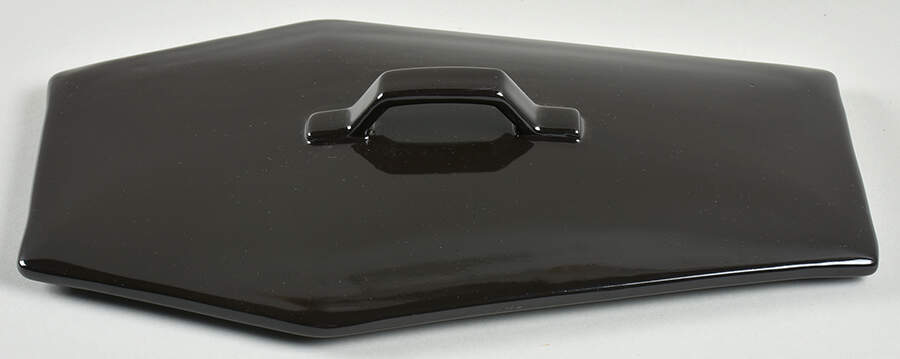Nightmare Before Christmas Lid for 2 Qt Coffin Shaped Figural Baker by Zrike-1
