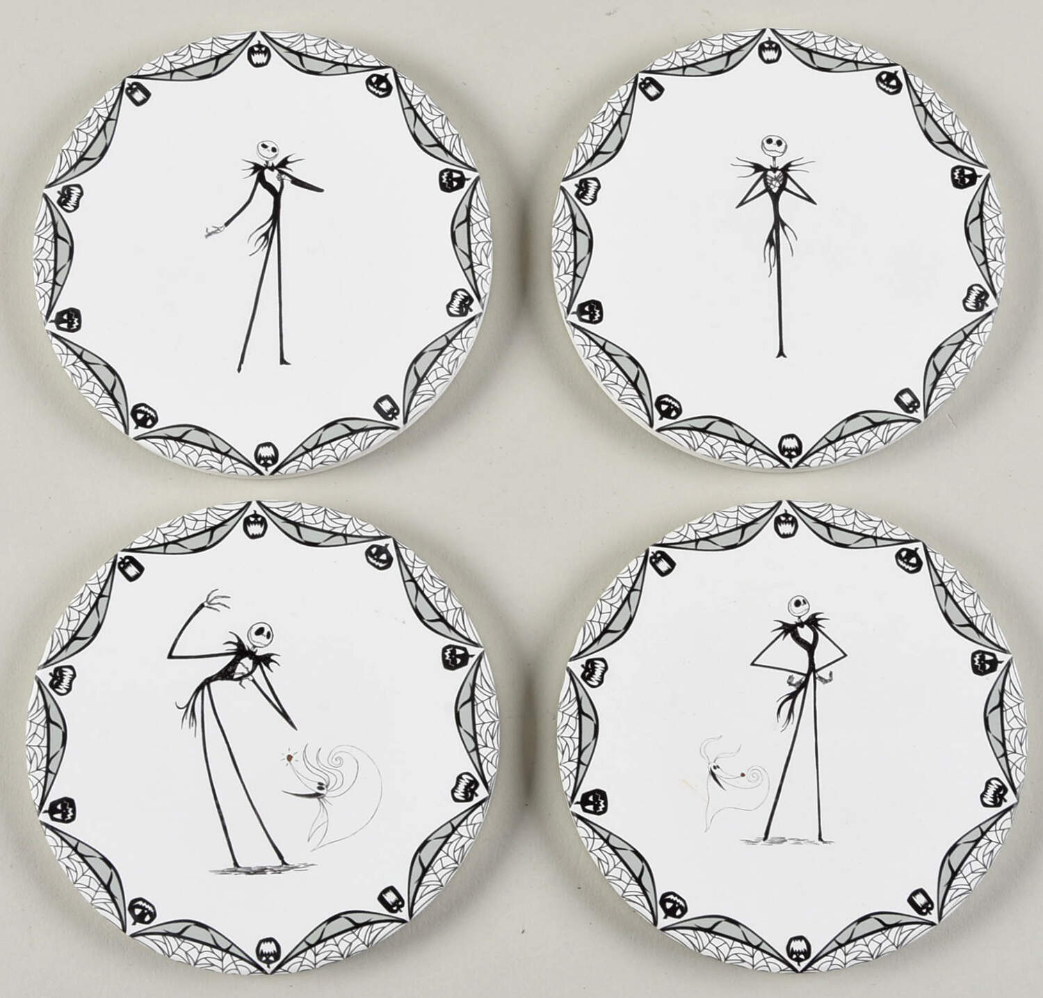 Nightmare Before Christmas CoasterCoaster - Set of 4 Motif 5-8 by Zrike-1