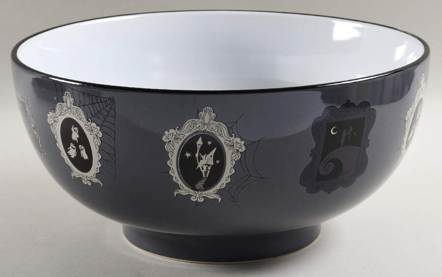 Nightmare Before Christmas 10" Round Serving Bowl by Zrike-1