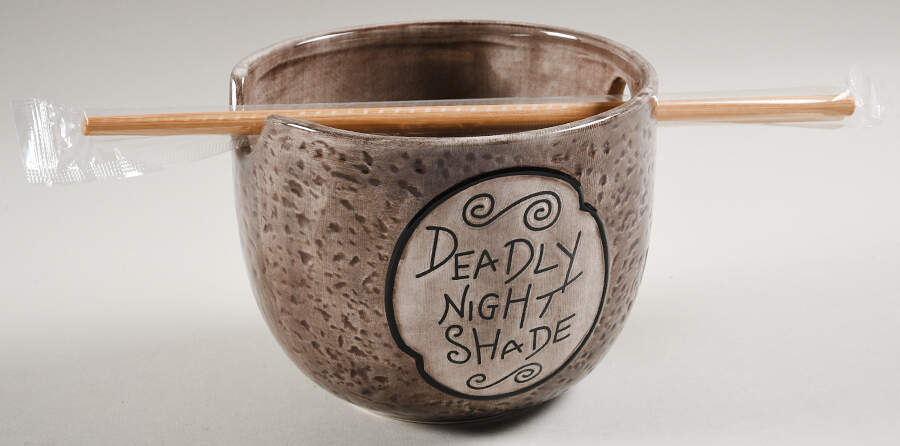 Nightmare Before Christmas Noodle Bowl & Chopsticks Set by Zrike-1