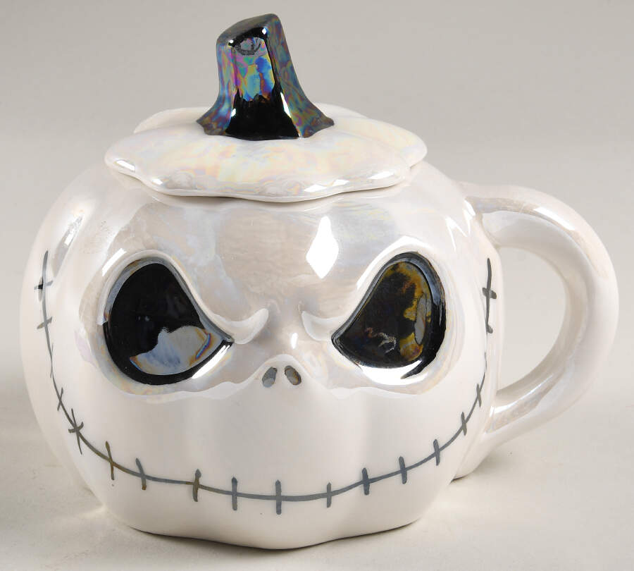 Nightmare Before Christmas Figural Mug & Lid by Zrike-1