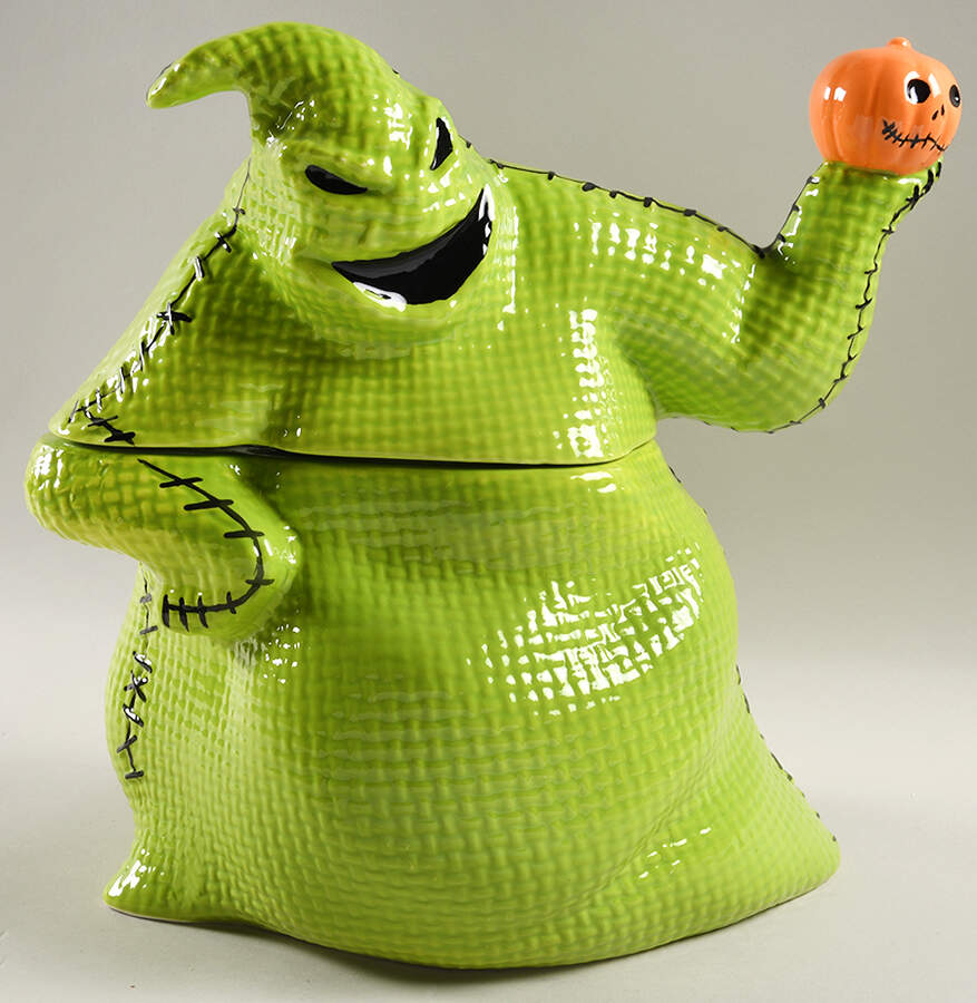 Nightmare Before Christmas Figural Cookie Jar & Lid by Zrike-1
