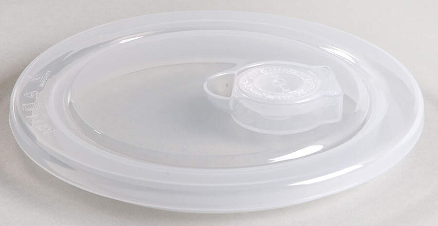 Stitch Vent Lid for 16 Oz Round Plastic Microwave Bowl by Zrike-1