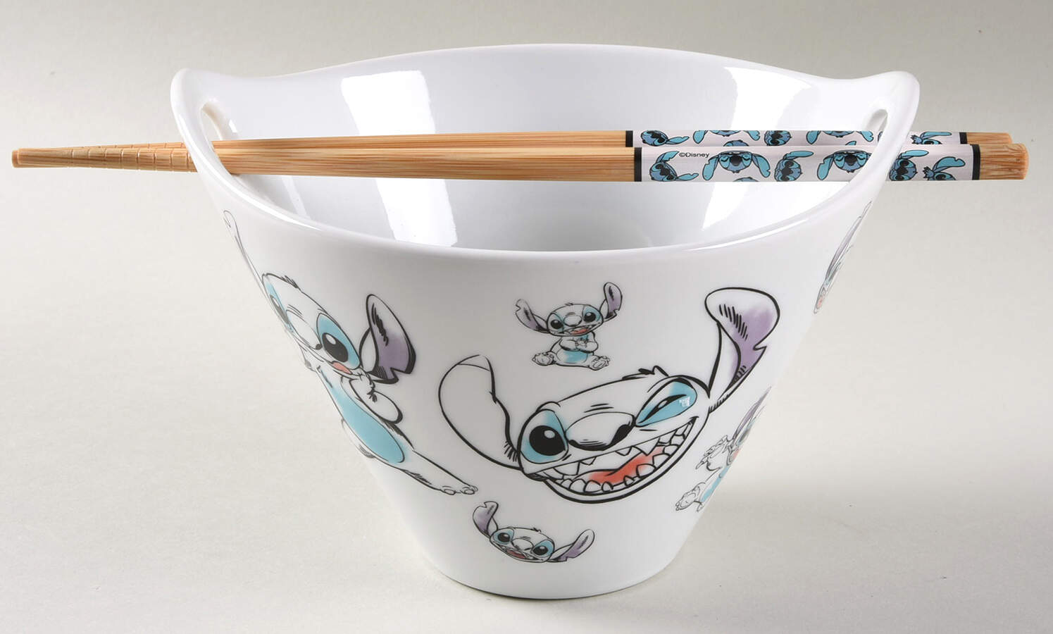 Stitch Noodle Bowl & Chopsticks Set by Zrike-1