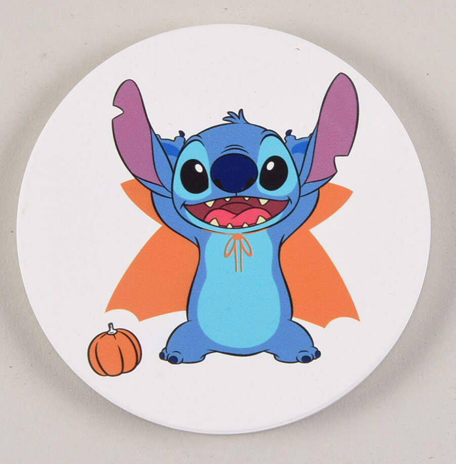 Stitch Corkback Coaster by Zrike-1