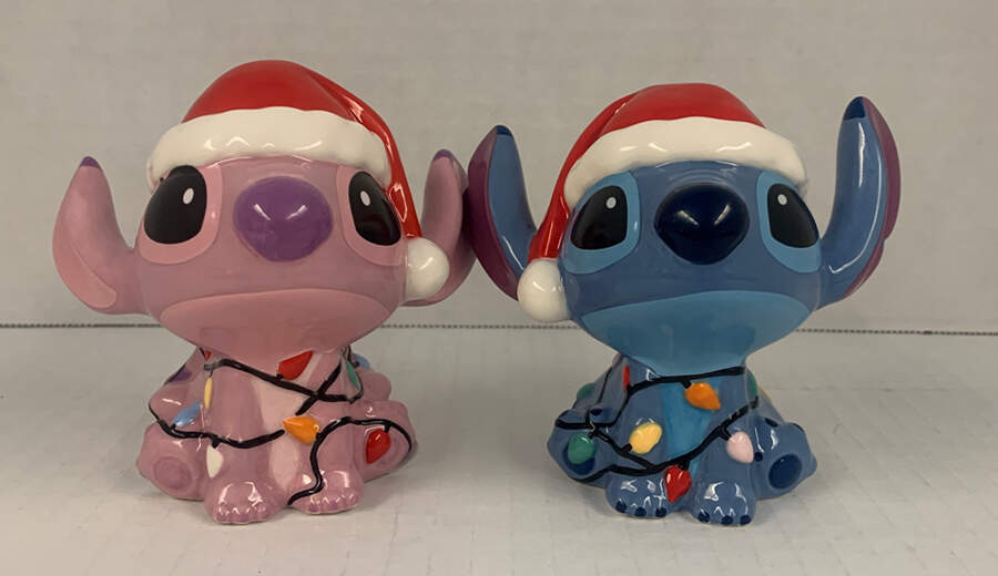 Stitch Figural Salt & Pepper Set by Zrike-1
