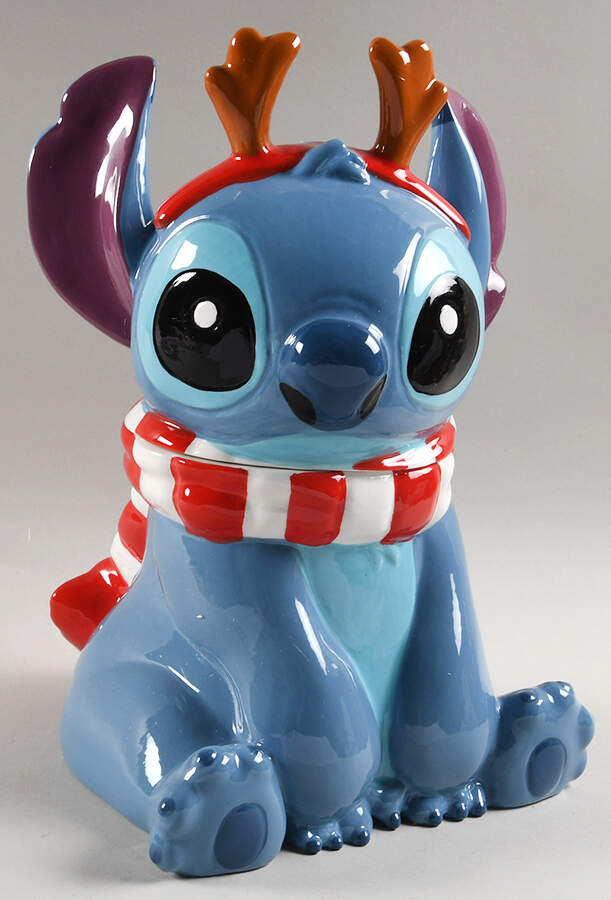 Stitch Figural Cookie Jar & Lid by Zrike-1