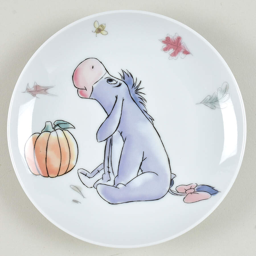 Winnie the Pooh Falling Leaves Appetizer Plate by Zrike-1